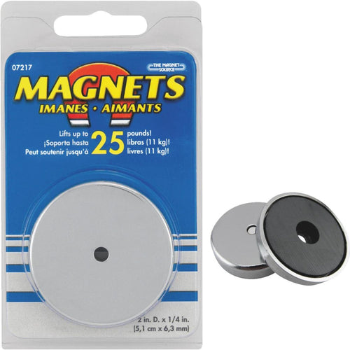 Master Magnetics 2 in. 25 Lb. Magnetic Base