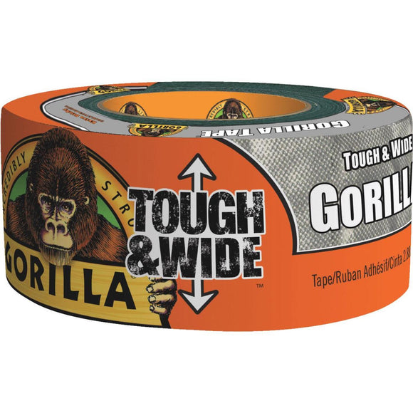 Gorilla 2.88 In. x 30 Yd. Tough & Wide Heavy-Duty Duct Tape, Silver