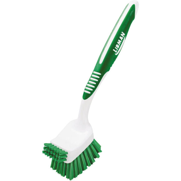 Libman Green Polymer Fibers Ergonomic Dish Brush
