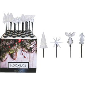 Moonrays 34 In. LED Winter Solar Stake Light