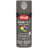 Krylon Colormaxx Gloss Spray Paint & Primer, Machinery Gray