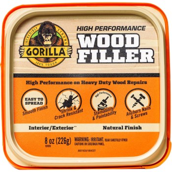 Gorilla Glue/O'Keefe's 107084 8oz Wood Filler
