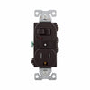 Eaton Cooper Wiring Commercial Grade Combination Switch 15A, 120V Brown