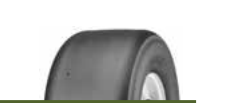Martin Universal Flat-Free Wheelbarrow Wheel (408RBPU32 - 480/400-8, 5/8
