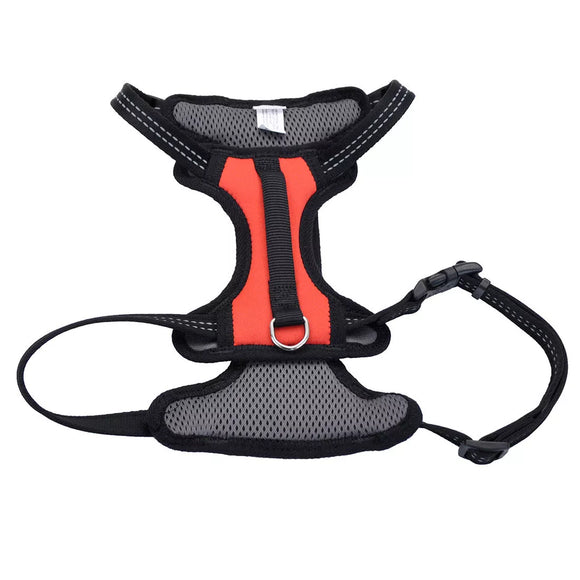 Coastal Pet Products Reflective Control Handle Harness Extra Large, Red (Extra Large, Red)