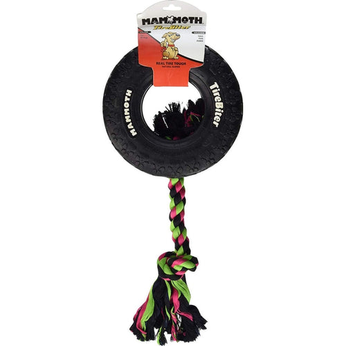 Mammoth TireBiter® with Rope Dog Toy (Medium 5)